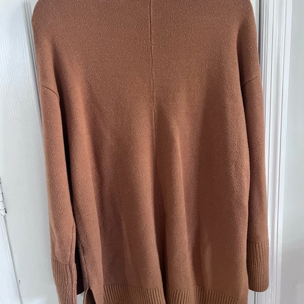Moth Saskia Mock neck Womens Sweater soft cozy longline minimalist Anthropologie - Picture 5 of 7